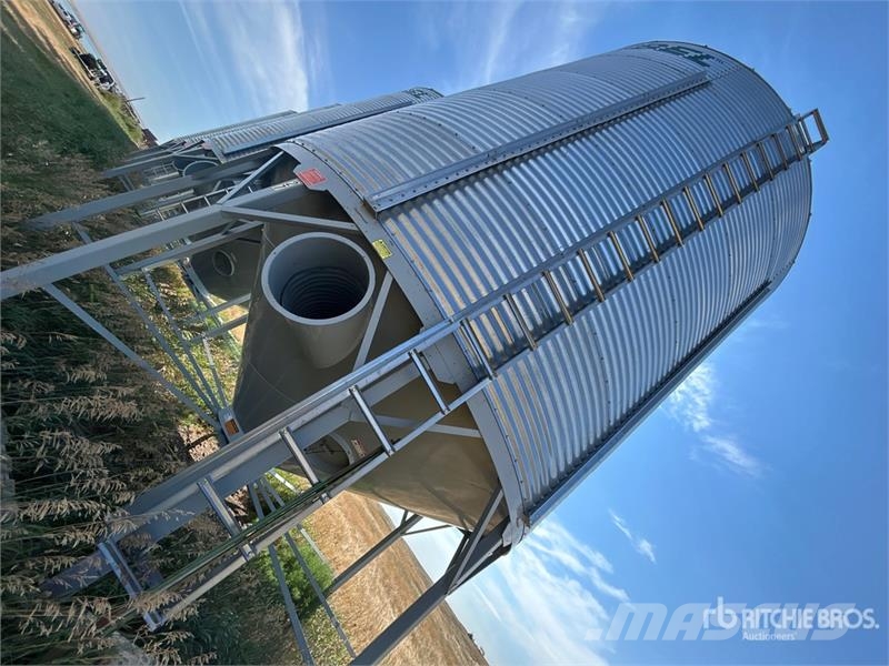 Goebel 8RP18-37-18 +/- 4900 bu 5 Ring Hopper Grain Bin Sonstige Ernte Verarbeitung und -lagerung