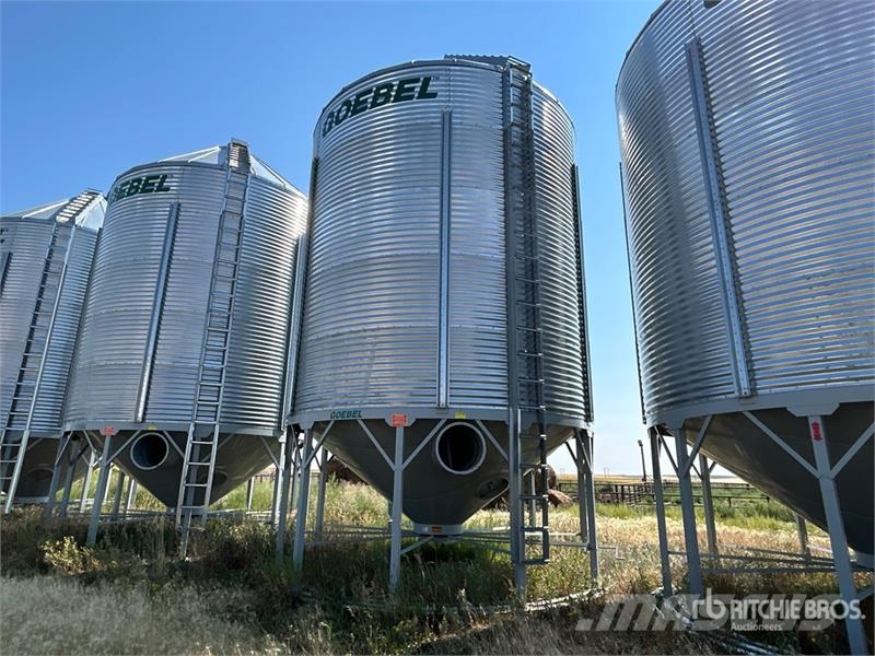 Goebel 8RP18-37-18 +/- 4900 bu 5 Ring Hopper Grain Bin Sonstige Ernte Verarbeitung und -lagerung