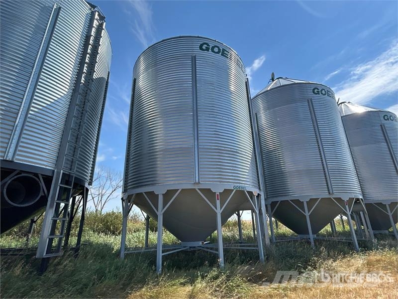 Goebel 8RP18-37-18 +/- 4900 bu 5 Ring Hopper Grain Bin Sonstige Ernte Verarbeitung und -lagerung