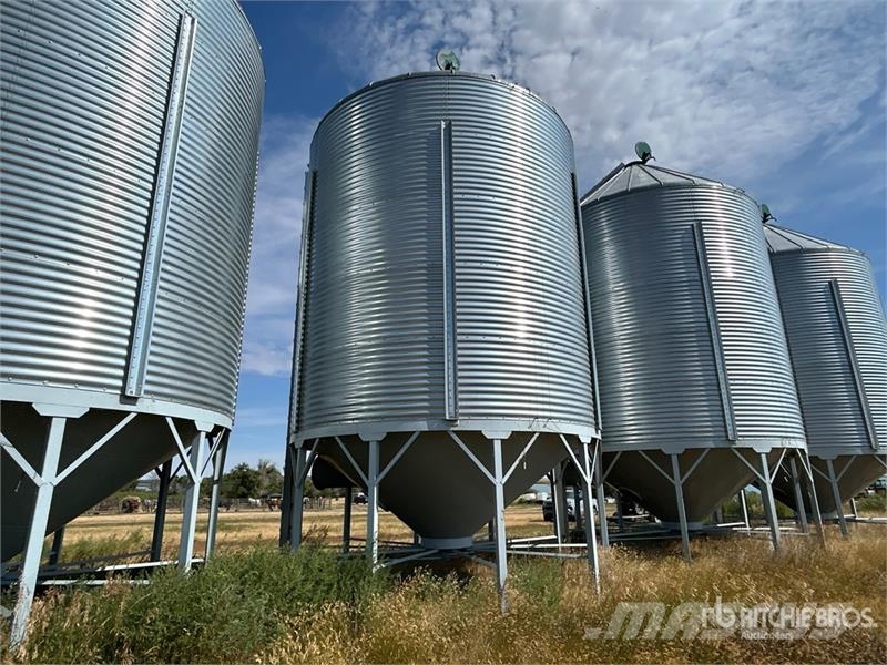 Goebel 8RP18-37-18 +/- 4900 bu 5 Ring Hopper Grain Bin Sonstige Ernte Verarbeitung und -lagerung