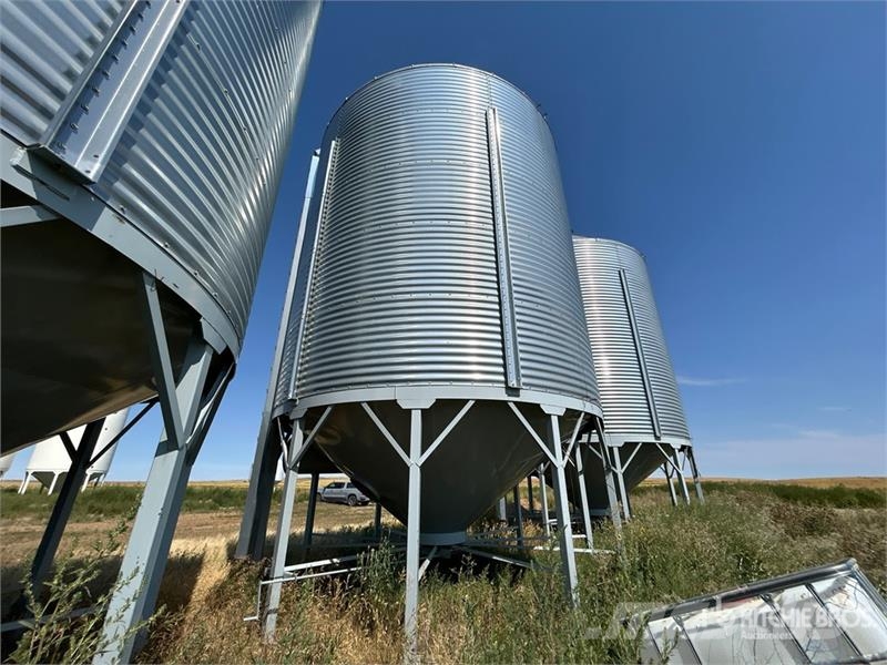 Goebel 8RP18-37-18 +/- 4900 bu 5 Ring Hopper Grain Bin Sonstige Ernte Verarbeitung und -lagerung