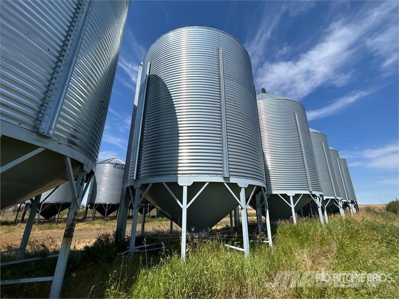 Goebel 8RP18-37-18 +/- 4900 bu 5 Ring Hopper Grain Bin Sonstige Ernte Verarbeitung und -lagerung