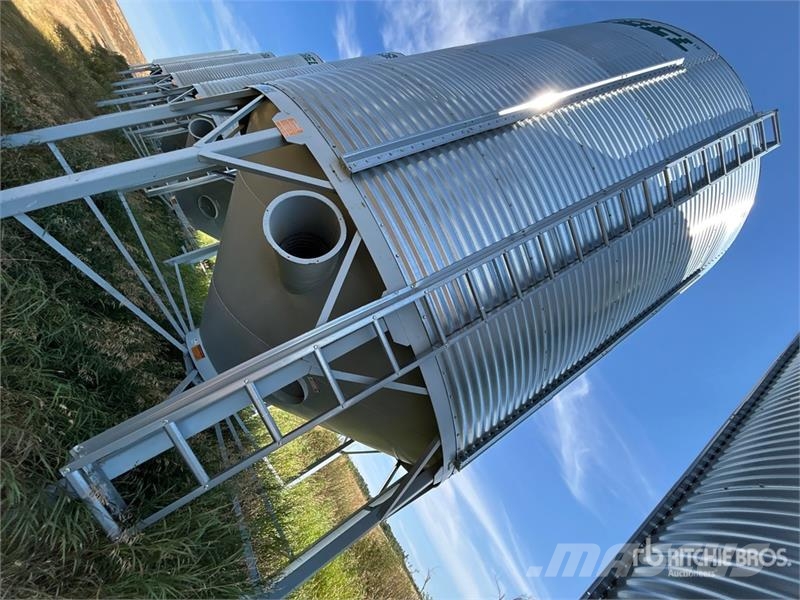 Goebel 8RP18-37-18 +/- 4900 bu 5 Ring Hopper Grain Bin Sonstige Ernte Verarbeitung und -lagerung