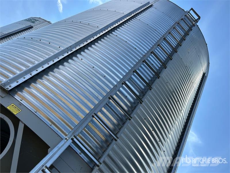 Goebel 8RP18-37-18 +/- 4900 bu 5 Ring Hopper Grain Bin Sonstige Ernte Verarbeitung und -lagerung