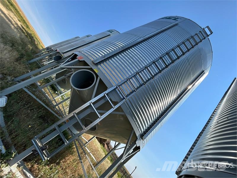 Goebel 8RP18-37-18 +/- 4900 bu 5 Ring Hopper Grain Bin Sonstige Ernte Verarbeitung und -lagerung