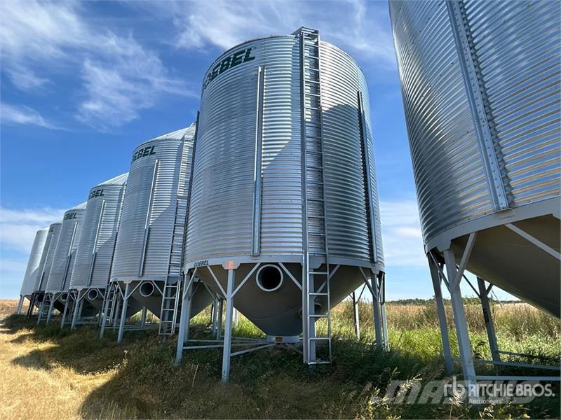 Goebel 8RP18-37-18 +/- 4900 bu 5 Ring Hopper Grain Bin Sonstige Ernte Verarbeitung und -lagerung