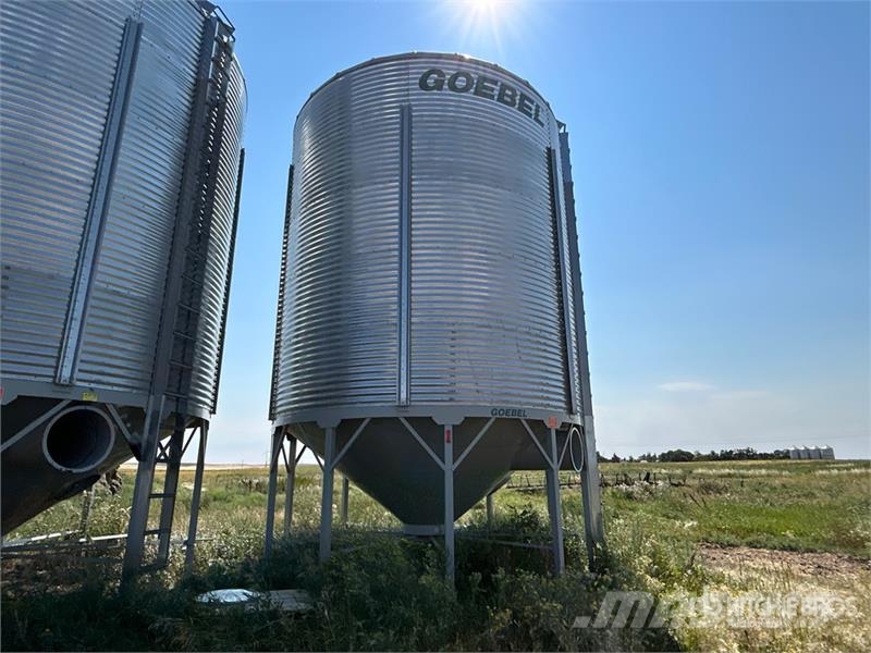 Goebel 8RP18-37-18 +/- 4900 bu 5 Ring Hopper Grain Bin Sonstige Ernte Verarbeitung und -lagerung