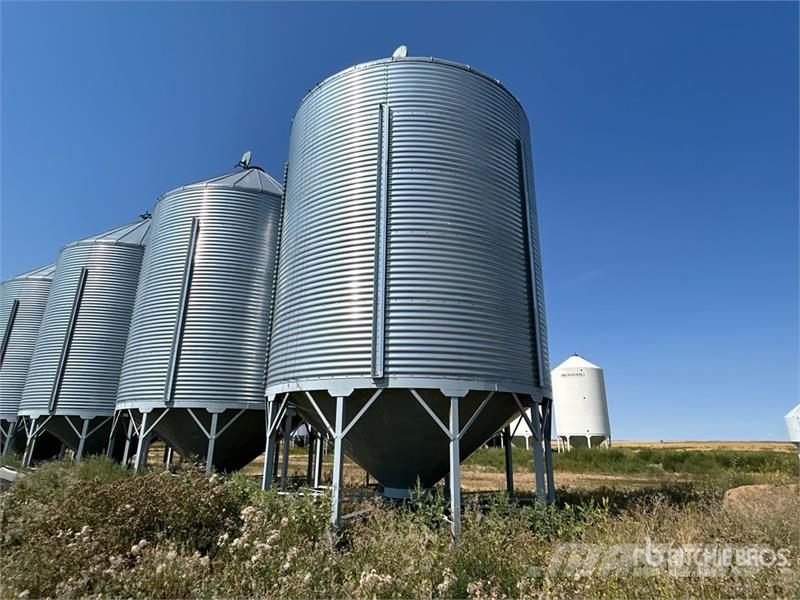 Goebel 8RP18-37-18 +/- 4900 bu 5 Ring Hopper Grain Bin Sonstige Ernte Verarbeitung und -lagerung