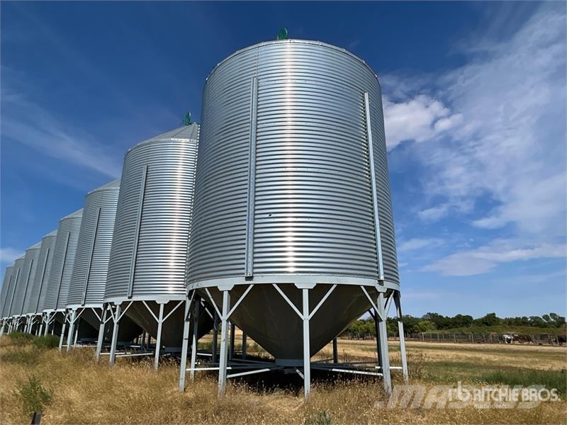 Goebel 8RP18-37-18 +/- 4900 bu 5 Ring Hopper Grain Bin Sonstige Ernte Verarbeitung und -lagerung