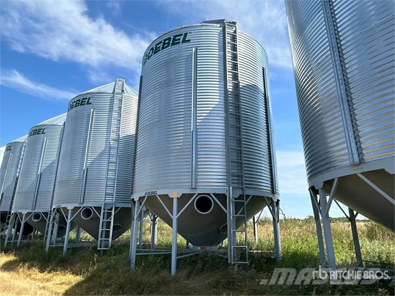 Goebel 8RP18-37-18 +/- 4900 bu 5 Ring Hopper Grain Bin Sonstige Ernte Verarbeitung und -lagerung