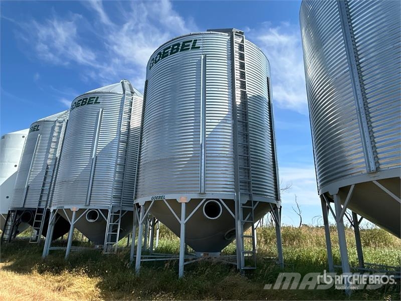 Goebel 8RP18-37-18 +/- 4900 bu 5 Ring Hopper Grain Bin Sonstige Ernte Verarbeitung und -lagerung