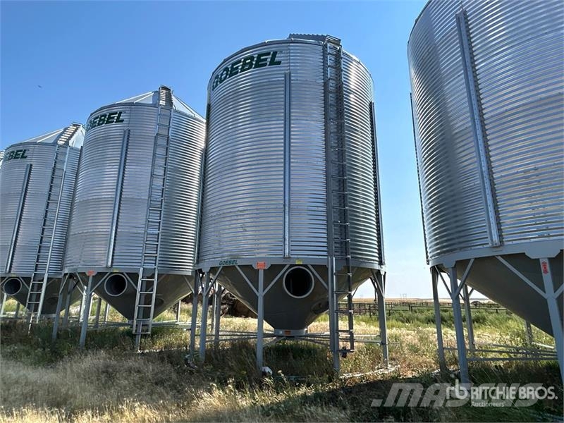Goebel 8RP18-37-18 +/- 4900 bu 5 Ring Hopper Grain Bin Sonstige Ernte Verarbeitung und -lagerung