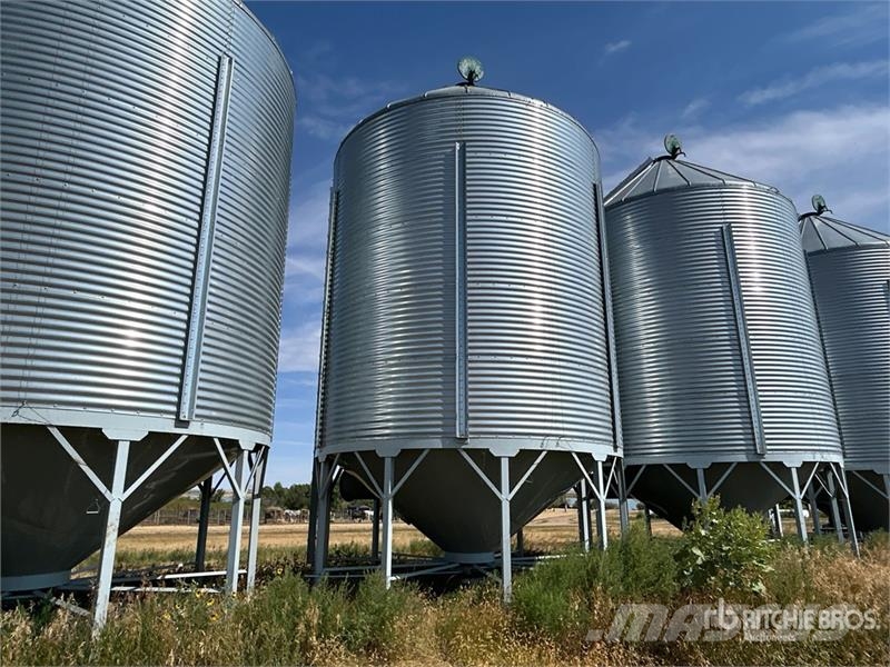 Goebel 8RP18-37-18 +/- 4900 bu 5 Ring Hopper Grain Bin Sonstige Ernte Verarbeitung und -lagerung