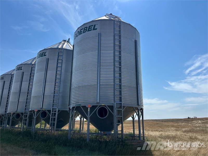 Goebel 8RP18-37-18 +/- 4900 bu 5 Ring Hopper Grain Bin Sonstige Ernte Verarbeitung und -lagerung