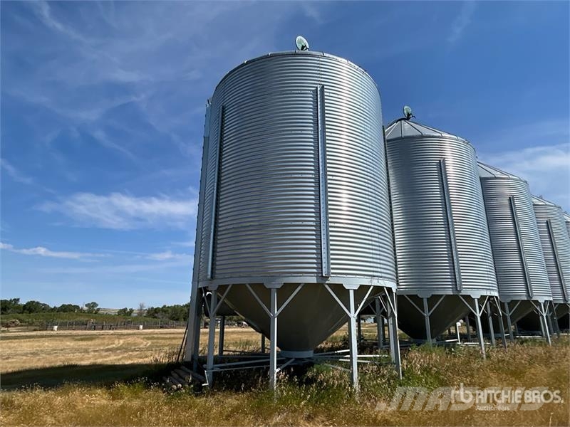 Goebel 8RP18-37-18 +/- 4900 bu 5 Ring Hopper Grain Bin Sonstige Ernte Verarbeitung und -lagerung