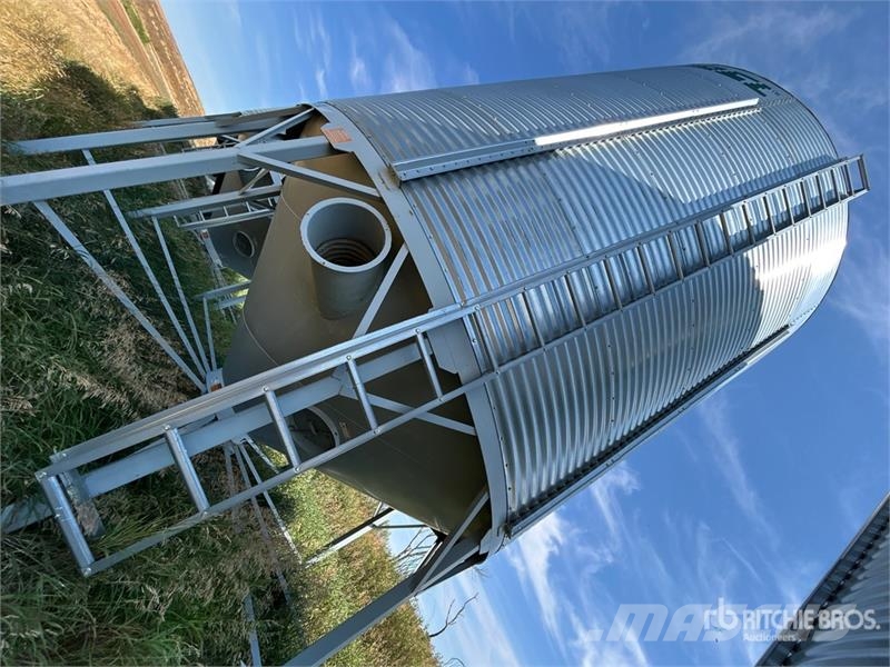Goebel 8RP18-37-18 +/- 4900 bu 5 Ring Hopper Grain Bin Sonstige Ernte Verarbeitung und -lagerung