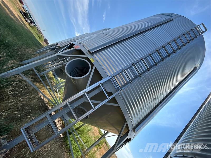 Goebel 8RP18-37-18 +/- 4900 bu 5 Ring Hopper Grain Bin Sonstige Ernte Verarbeitung und -lagerung