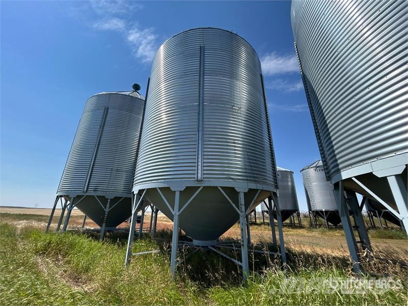 Goebel 8RP18-37-18 +/- 4900 bu 5 Ring Hopper Grain Bin Sonstige Ernte Verarbeitung und -lagerung