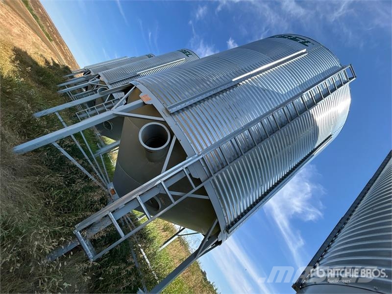 Goebel 8RP18-37-18 +/- 4900 bu 5 Ring Hopper Grain Bin Sonstige Ernte Verarbeitung und -lagerung