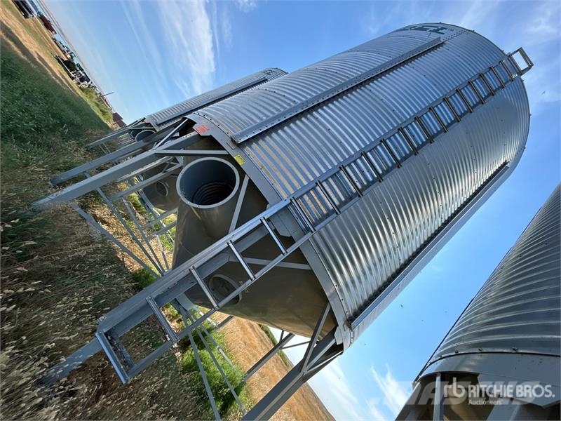 Goebel 8RP18-37-18 +/- 4900 bu 5 Ring Hopper Grain Bin Sonstige Ernte Verarbeitung und -lagerung