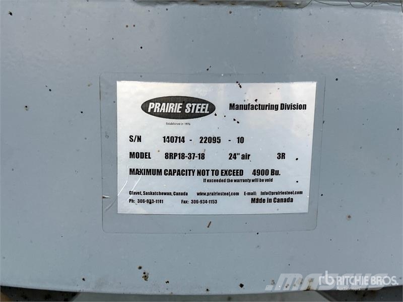 Goebel 8RP18-37-18 +/- 4900 bu 5 Ring Hopper Grain Bin Sonstige Ernte Verarbeitung und -lagerung