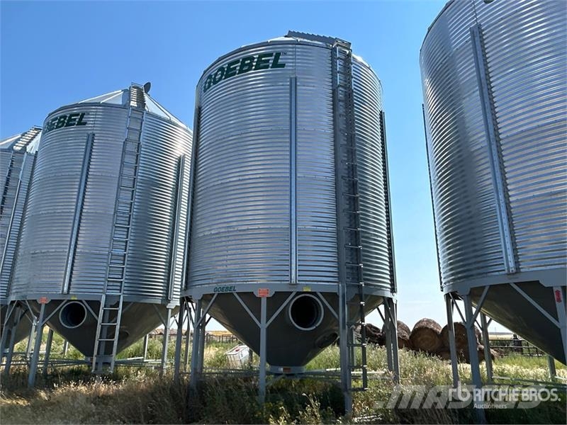 Goebel 8RP18-37-18 +/- 4900 bu 5 Ring Hopper Grain Bin Sonstige Ernte Verarbeitung und -lagerung