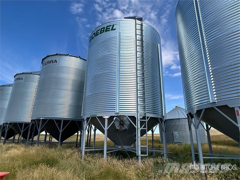 Goebel 8RP18-37-24 +/- 4900 bu 5 Ring Hopper Grain Bin Sonstige Ernte Verarbeitung und -lagerung