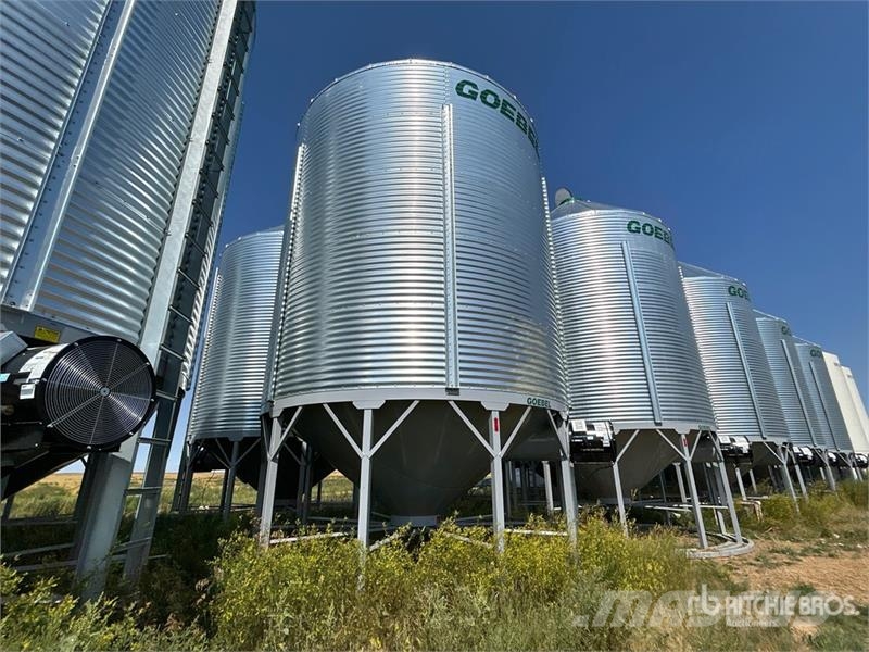 Goebel 8RP18-37-24 +/- 4900 bu 5 Ring Hopper Grain Bin Sonstige Ernte Verarbeitung und -lagerung