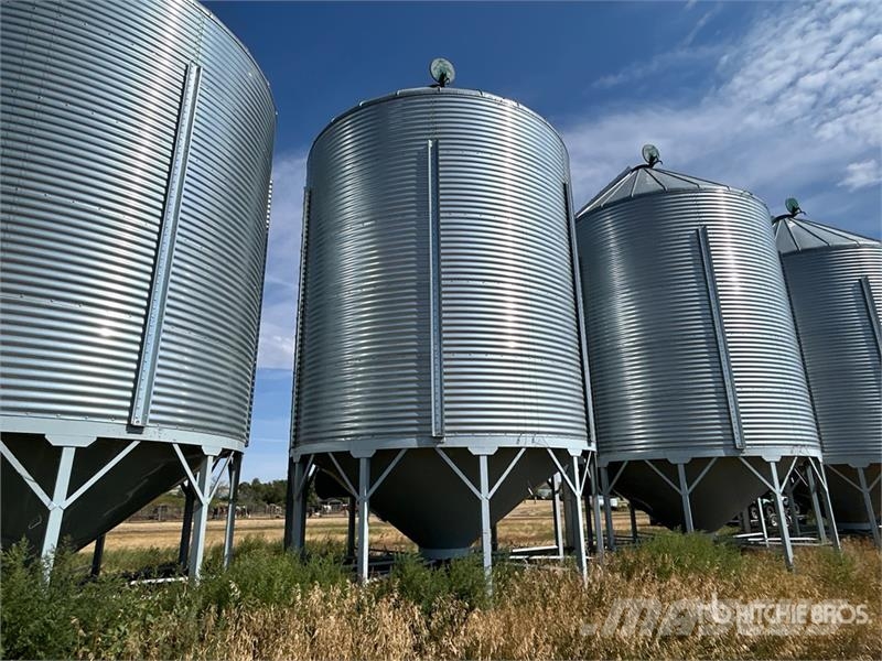 Goebel 8RP18-37-24 +/- 4900 bu 5 Ring Hopper Grain Bin Sonstige Ernte Verarbeitung und -lagerung