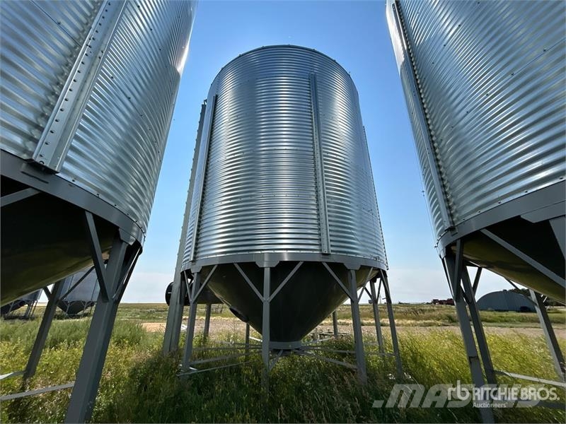 Goebel 8RP18-37-24 +/- 4900 bu 5 Ring Hopper Grain Bin Sonstige Ernte Verarbeitung und -lagerung