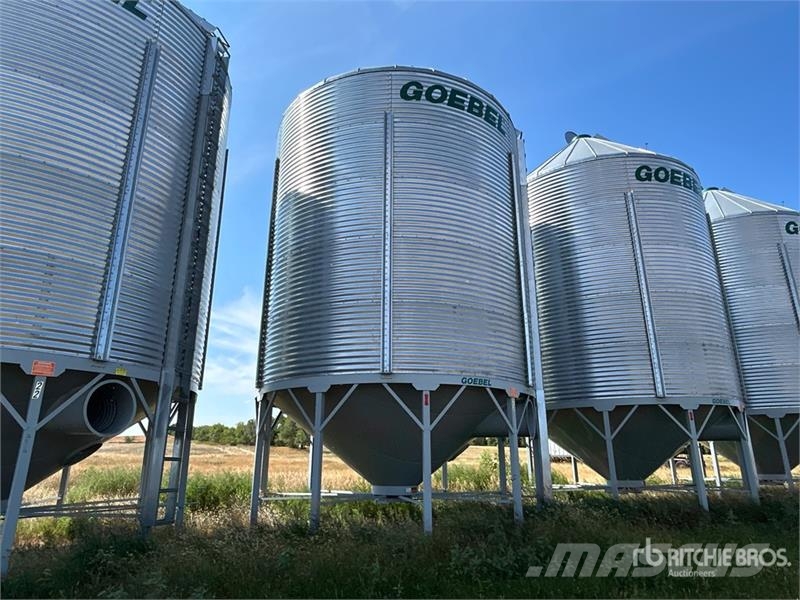 Goebel 8RP18-37-24 +/- 4900 bu 5 Ring Hopper Grain Bin Sonstige Ernte Verarbeitung und -lagerung