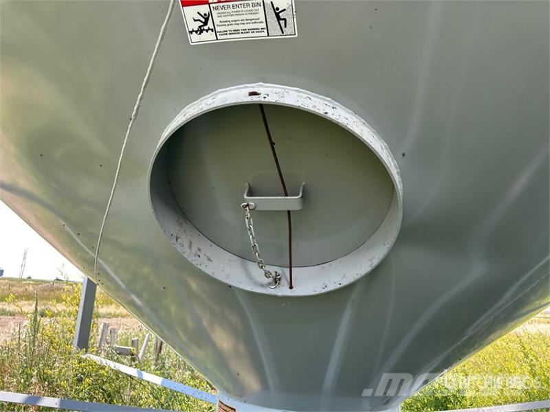 Goebel 8RP18-37-24 +/- 4900 bu 5 Ring Hopper Grain Bin Sonstige Ernte Verarbeitung und -lagerung