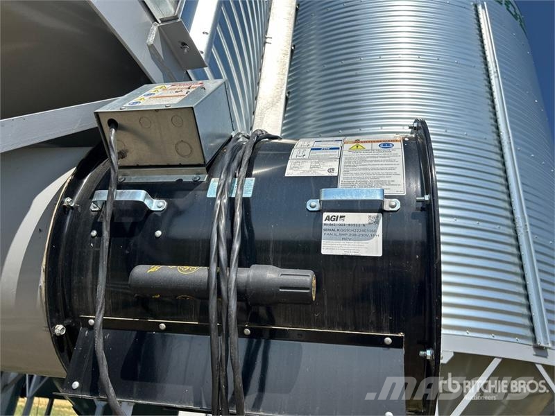 Goebel 8RP18-37-24 +/- 4900 bu 5 Ring Hopper Grain Bin Sonstige Ernte Verarbeitung und -lagerung