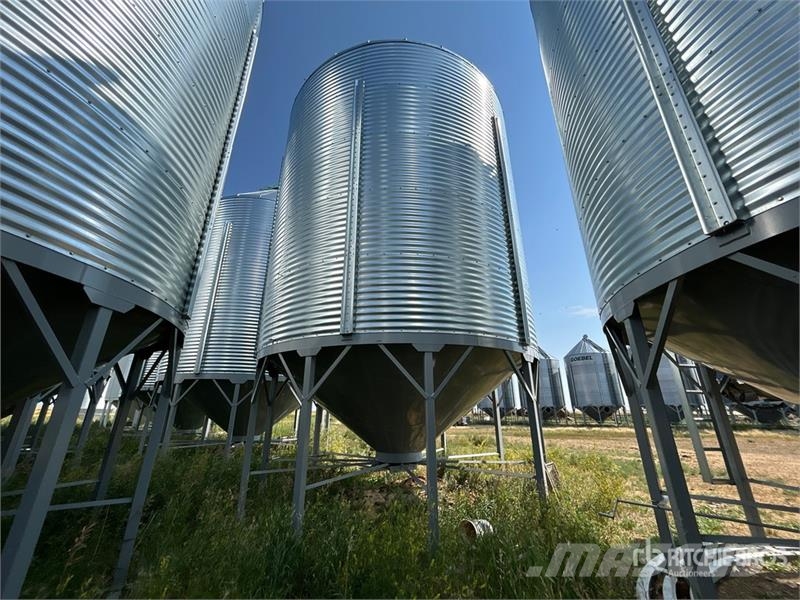 Goebel 8RP18-37-24 +/- 4900 bu 5 Ring Hopper Grain Bin Sonstige Ernte Verarbeitung und -lagerung