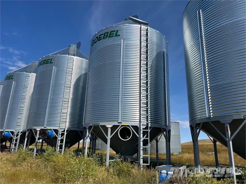 Goebel 8RP18-37-24 +/- 4900 bu 5 Ring Hopper Grain Bin Sonstige Ernte Verarbeitung und -lagerung