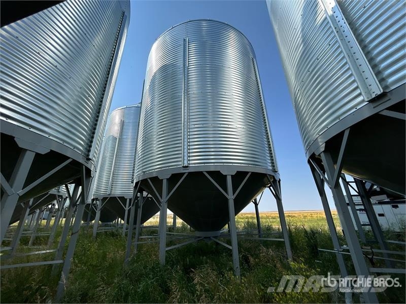 Goebel 8RP18-37-24 +/- 4900 bu 5 Ring Hopper Grain Bin Sonstige Ernte Verarbeitung und -lagerung