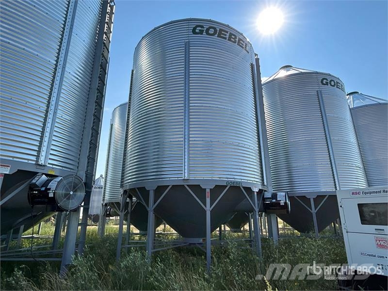 Goebel 8RP18-37-24 +/- 4900 bu 5 Ring Hopper Grain Bin Sonstige Ernte Verarbeitung und -lagerung