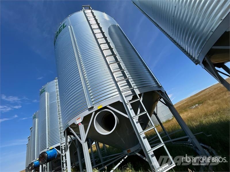 Goebel 8RP18-37-24 +/- 4900 bu 5 Ring Hopper Grain Bin Sonstige Ernte Verarbeitung und -lagerung