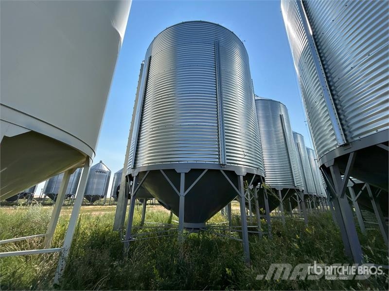 Goebel 8RP18-37-24 +/- 4900 bu 5 Ring Hopper Grain Bin Sonstige Ernte Verarbeitung und -lagerung