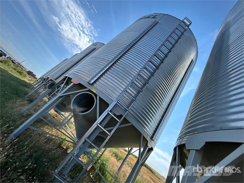 Goebel 8RP18-37-24 +/- 4900 bu 5 Ring Hopper Grain Bin Sonstige Ernte Verarbeitung und -lagerung