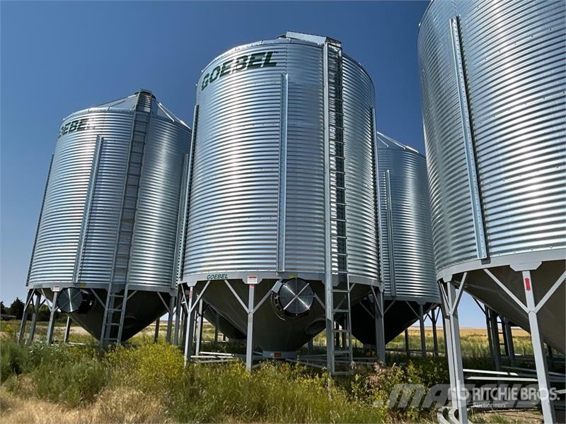 Goebel 8RP18-37-24 +/- 4900 bu 5 Ring Hopper Grain Bin Sonstige Ernte Verarbeitung und -lagerung