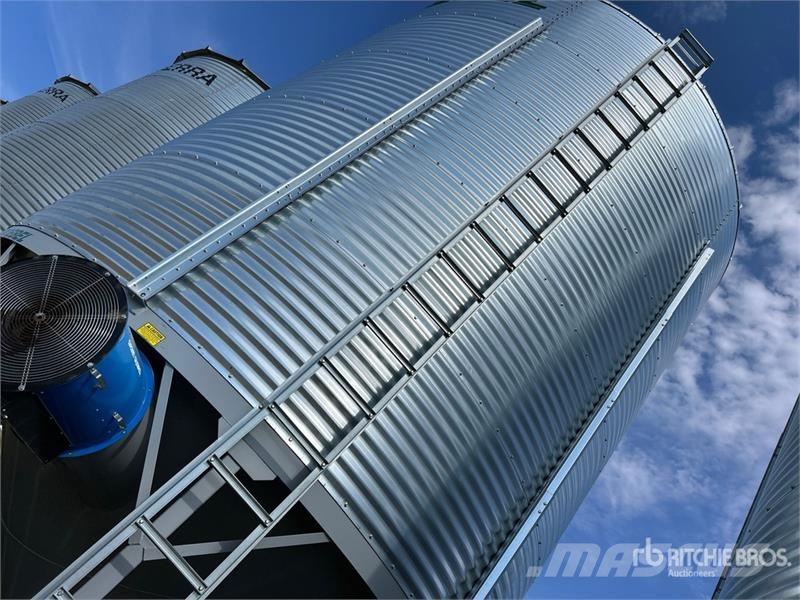 Goebel 8RP18-37-24 +/- 4900 bu 5 Ring Hopper Grain Bin Sonstige Ernte Verarbeitung und -lagerung