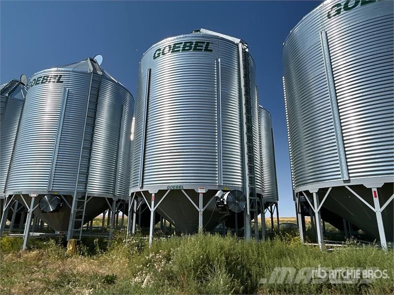 Goebel 8RP18-37-24 +/- 4900 bu 5 Ring Hopper Grain Bin Sonstige Ernte Verarbeitung und -lagerung
