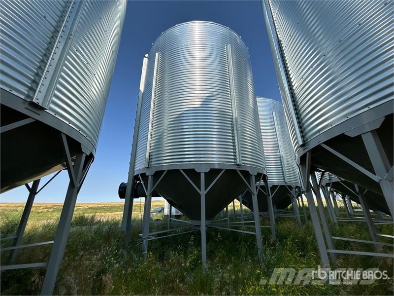 Goebel 8RP18-37-24 +/- 4900 bu 5 Ring Hopper Grain Bin Sonstige Ernte Verarbeitung und -lagerung