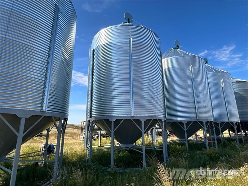 Goebel 8RP18-37-24 +/- 4900 bu 5 Ring Hopper Grain Bin Sonstige Ernte Verarbeitung und -lagerung