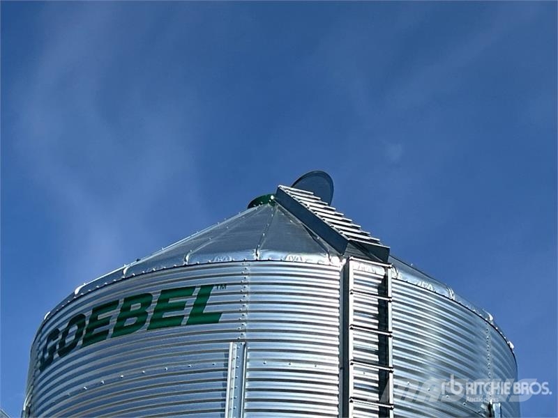 Goebel 8RP18-37-24 +/- 4900 bu 5 Ring Hopper Grain Bin Sonstige Ernte Verarbeitung und -lagerung