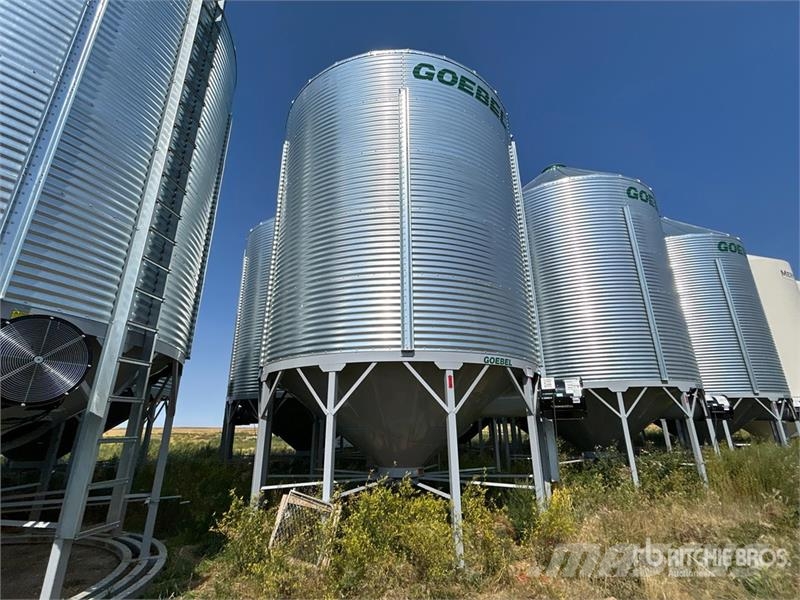 Goebel 8RP18-37-24 +/- 4900 bu 5 Ring Hopper Grain Bin Sonstige Ernte Verarbeitung und -lagerung