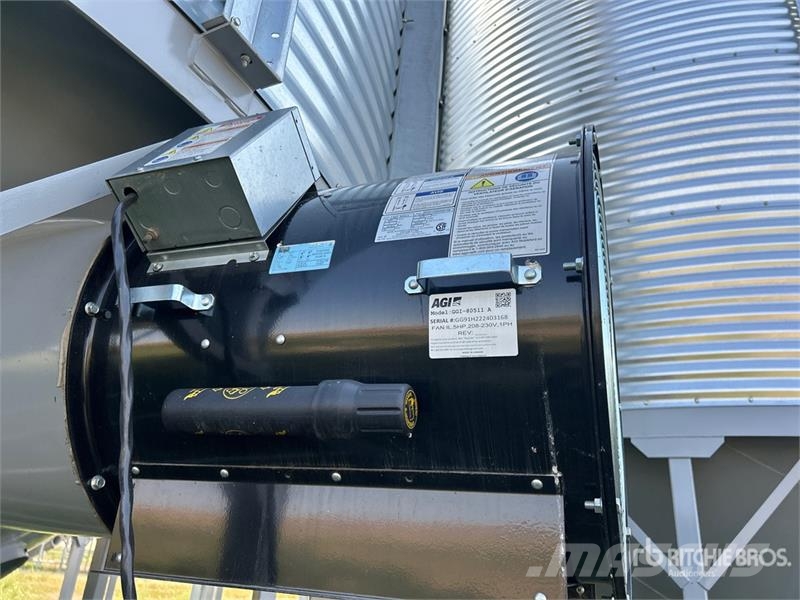 Goebel 8RP18-37-24 +/- 4900 bu 5 Ring Hopper Grain Bin Sonstige Ernte Verarbeitung und -lagerung