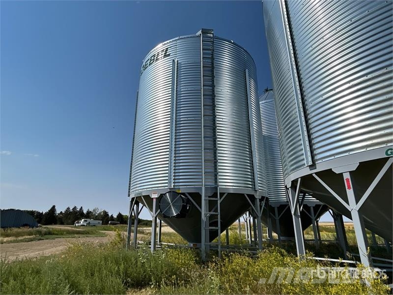 Goebel 8RP18-37-24 +/- 4900 bu 5 Ring Hopper Grain Bin Sonstige Ernte Verarbeitung und -lagerung