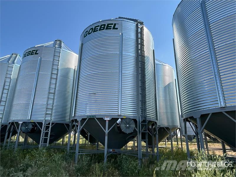 Goebel 8RP18-37-24 +/- 4900 bu 5 Ring Hopper Grain Bin Sonstige Ernte Verarbeitung und -lagerung